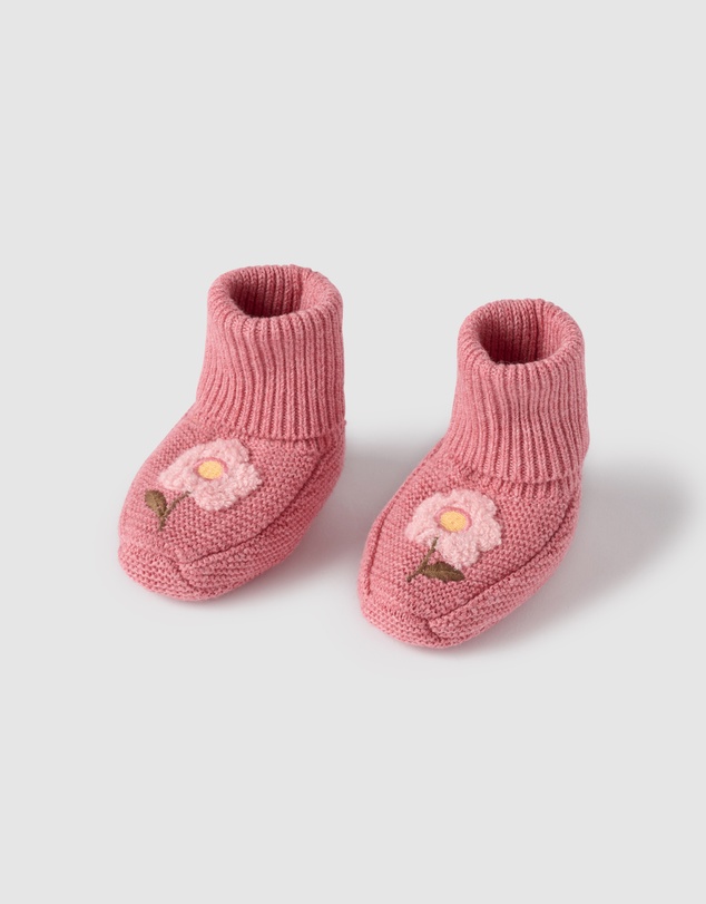Purebaby - Magical Forest Knitted Bootie -Kids-Babies