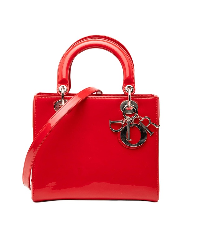 Pre-Loved by Azura Reborn - Pre-Loved Medium Patent Lady Dior