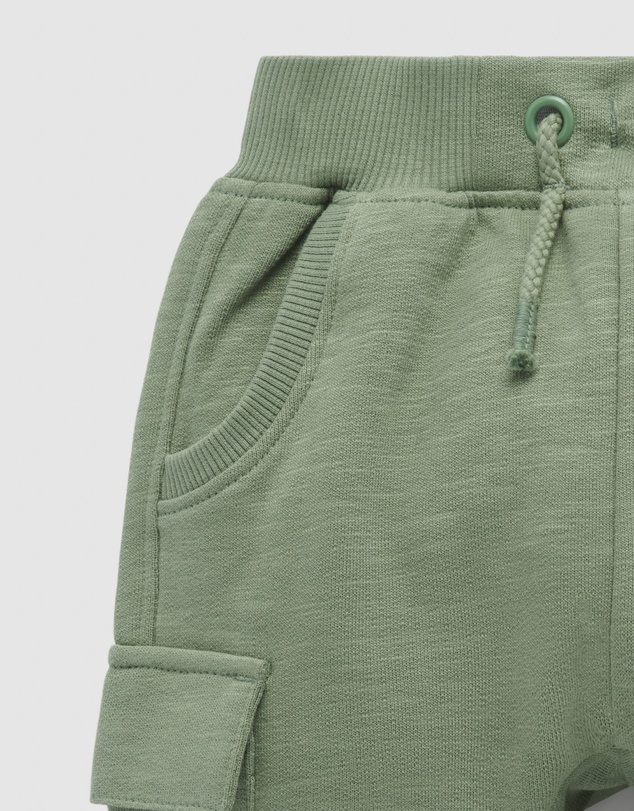 Purebaby - Cargo Track Pant -Kids-Babies