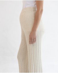 Soon Maternity - Collette Linen Knit Pants