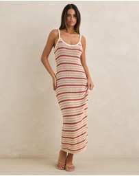Rhythm - Tami Stripe Knit Maxi Dress