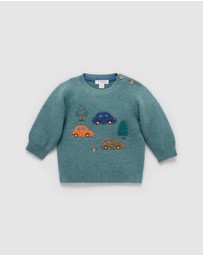 Purebaby - Woodland Jumper -Kids-Babies