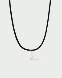 PDPAOLA - Pearl Orion Cord Silver Necklace