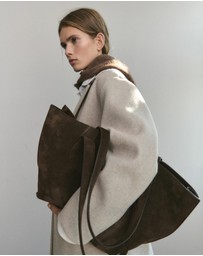 M.N.G - Double-Breasted Midi Coat