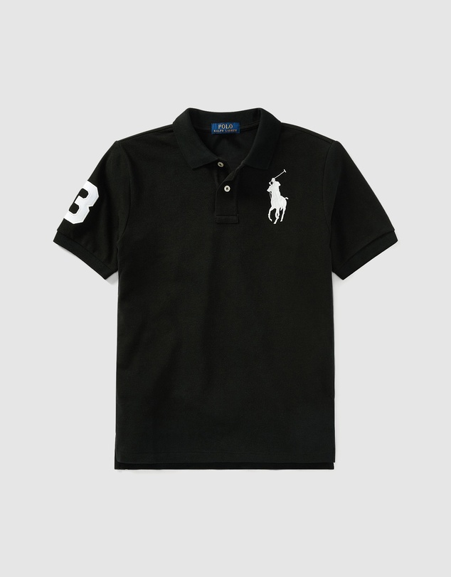 Polo Ralph Lauren - Big Pony Cotton Mesh Polo Shirt - Teens