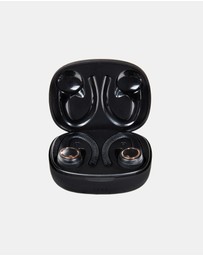 Friendie - AIR Active 2.0 Black and Rose Gold Sport Earbud (True Wireless In Ear Headphones)