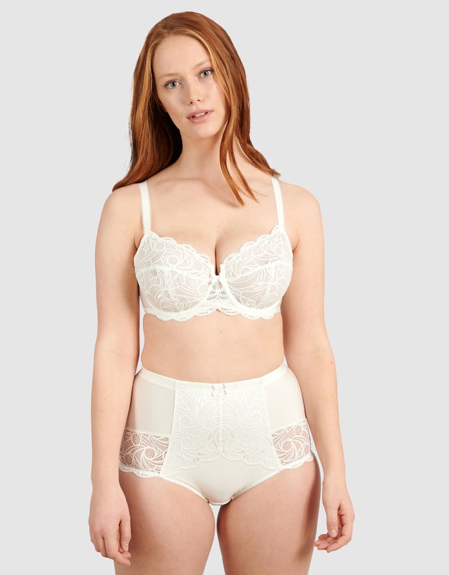 Sans Complexe - Ariane Lace & Microfiber High Waist Brief
