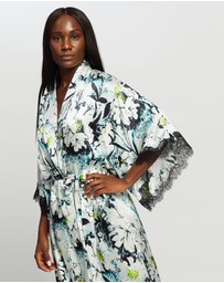 Sainted Sisters - Scarlett Silk Kimono
