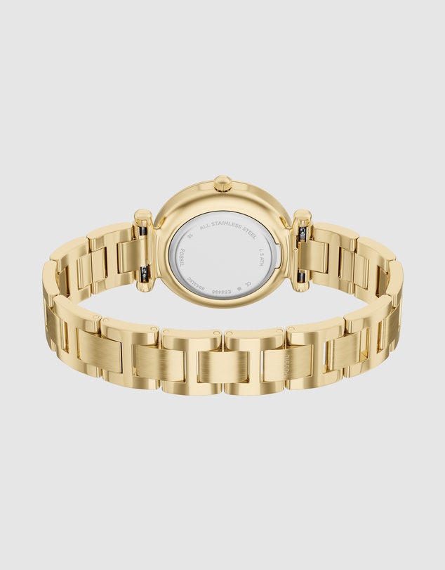 Fossil - Carlie Gold Tone Analogue Watch