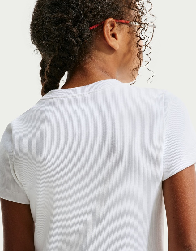 Nike - Crop Rib Tee - Teens
