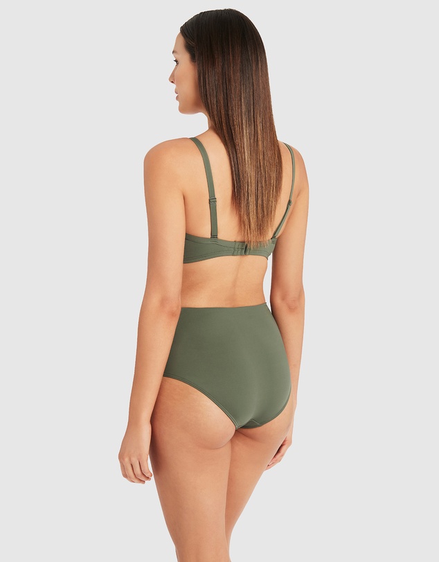 Sea Level Australia - Essentials Cross Front Moulded Cup Underwire Bra