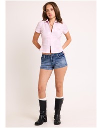 Neon Hart - Beckham Super Mini Shorts