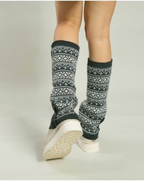 Ozwear Connection Uggs - Ugg Cardy Stretchy Knit Leg Warmers Slouch Socks