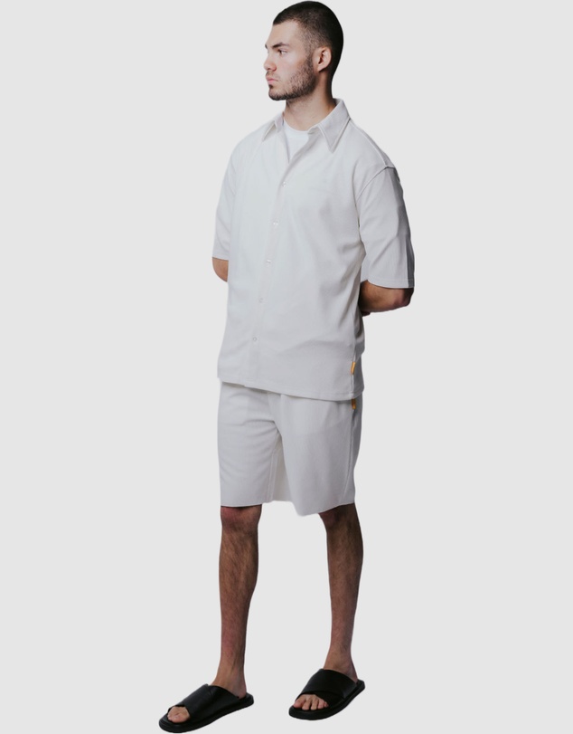 Justin Cassin - Abade Pleated Shorts