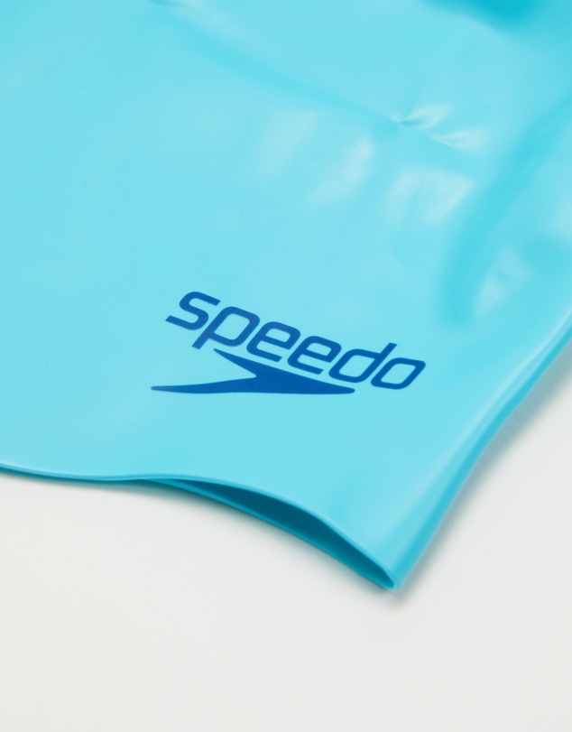 Speedo - Plain Moulded Silicone Junior Cap