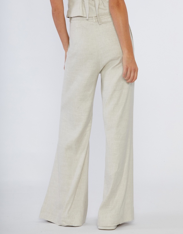Amelius - Sofia Linen Twill Wide Leg Pants