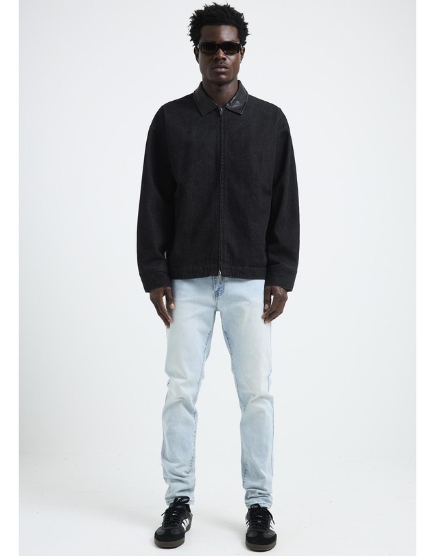 Black Noise White Rain - Prism Taper Denim Jeans