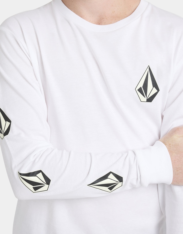 Volcom - Boys 8 to 16 Iconic Stone Long Sleeve T-Shirt