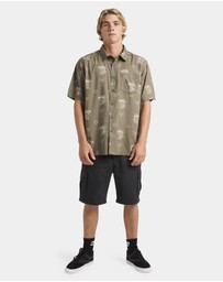 Quiksilver - Mens Atoll Short Sleeve Shirt