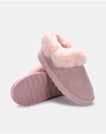 AusWooli Ugg Boots - Coogee Sheepskin Cozy Ankle Slippers