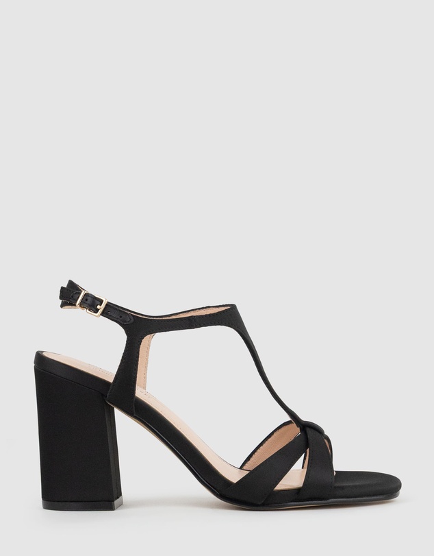 Edward Meller - KHLOE85 Block Heel T-Bar Sandal