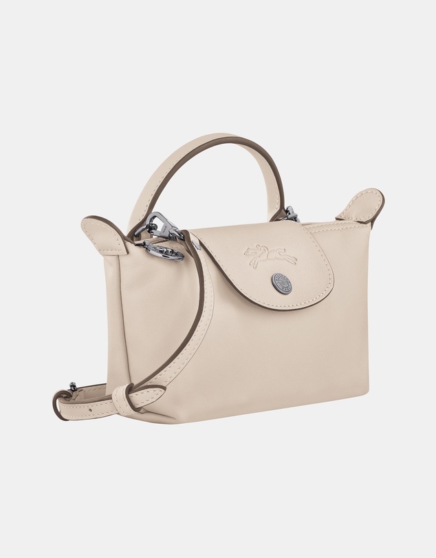 Longchamp - Le Pliage Xtra Leather Pouch - XS
