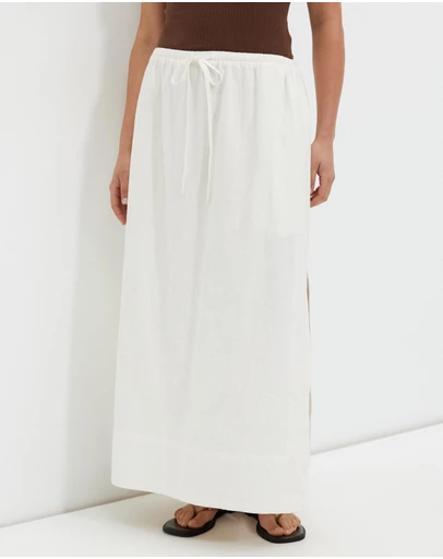 Calli - Lyauna Drawstring Column Skirt