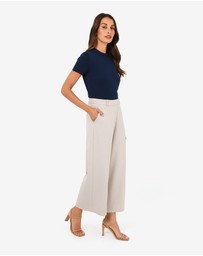 Forcast - Mallory Herringbone Culottes