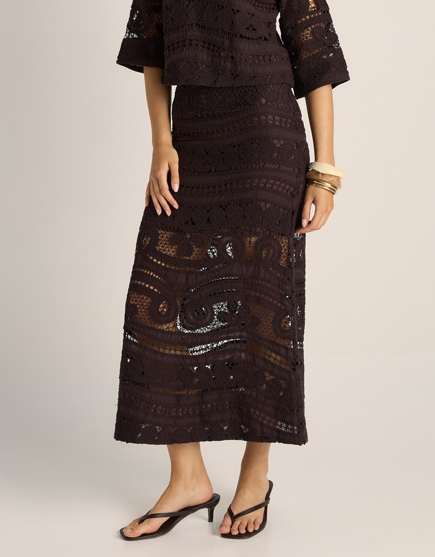 Fate + Becker - Gaia Lace Skirt