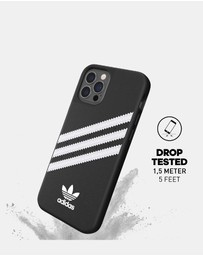 adidas Originals - 3 Stripe Samba iPhone 12/12 Pro Protective Phone Case PU Leather