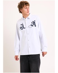 Black Noise White Rain - La Long Sleeve Shirt