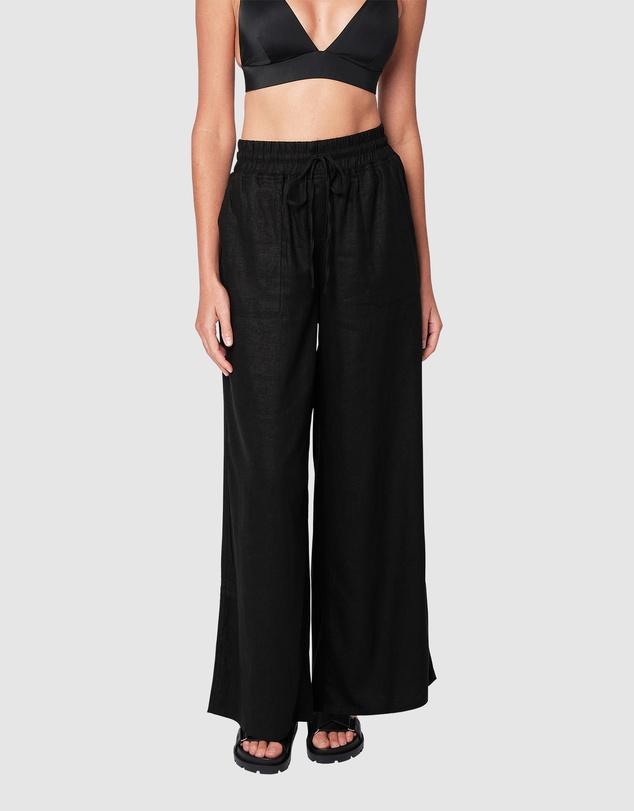 UNE PIECE - Linen Palazzo Pants