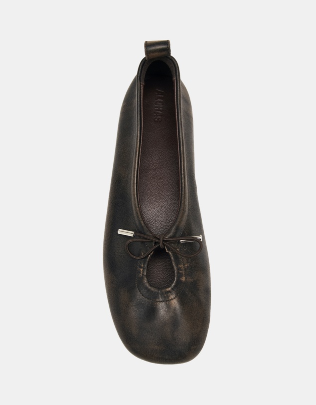 Alohas - Rosalind Leather Ballet Flats - Women's