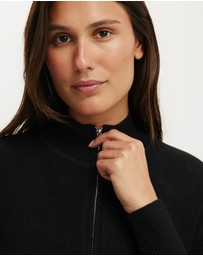 Cotton On - Lotus Cinched Zip Knit