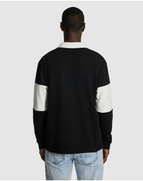 yd. - Trenton Long Sleeve Polo Shirt