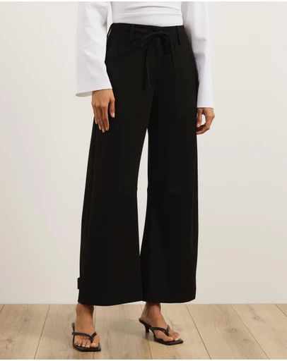 Atmos&Here - Bella Cuff Tab Pants