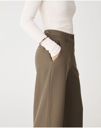 Forcast - Stevie Adjustable Waist Pants