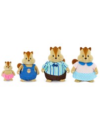 Lil Woodzeez - The Scamperscoot Chipmunk Family Mini Toy Animals
