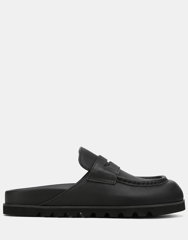 Naked Wolfe - Cord Black Pebble Leather