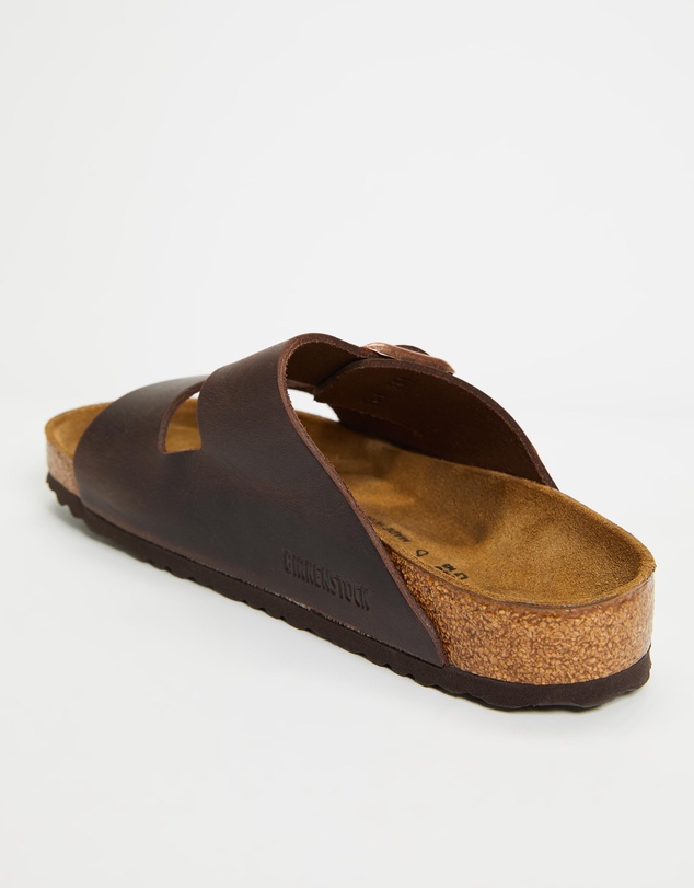 Birkenstock - Unisex Arizona Oiled Leather Regular Sandals