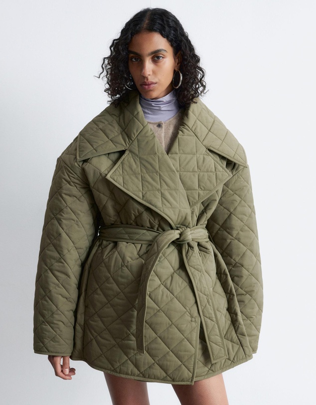 & Other Stories - Padded Quilt Jacket
