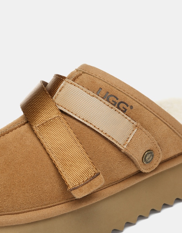EVERAU - Australian Shepherd Ugg Cozeln Cow Suede Upper House Shoes