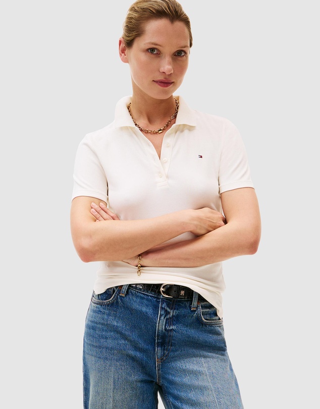 Tommy Hilfiger - 1985 Slim Pique Short Sleeve Polo
