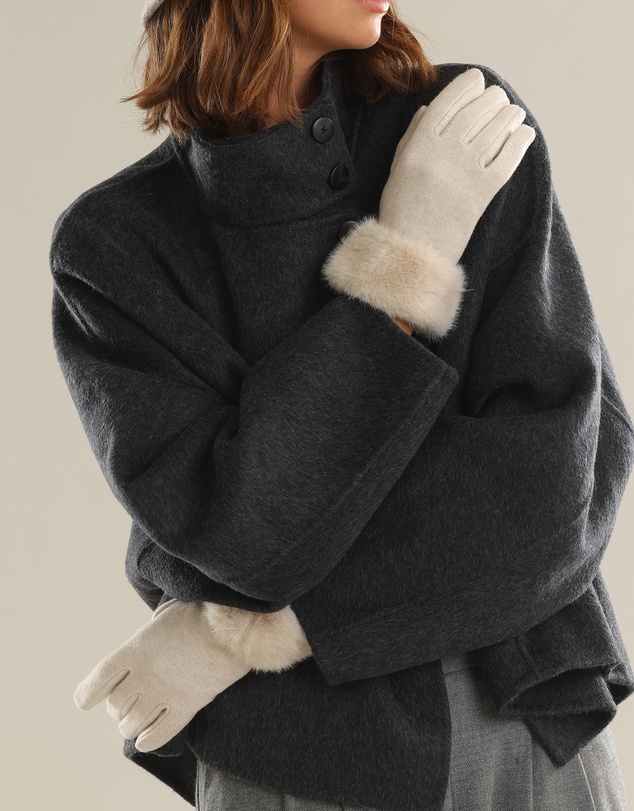 Morgan & Taylor - Tammy Faux Fur Gloves 