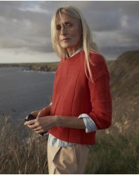 Seasalt - Seasalt Cornwall Red Hedge Rock Jumper