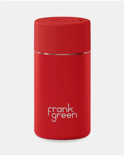 Frank Green - 12oz Ceramic Reusable Cup with Push Button Lid