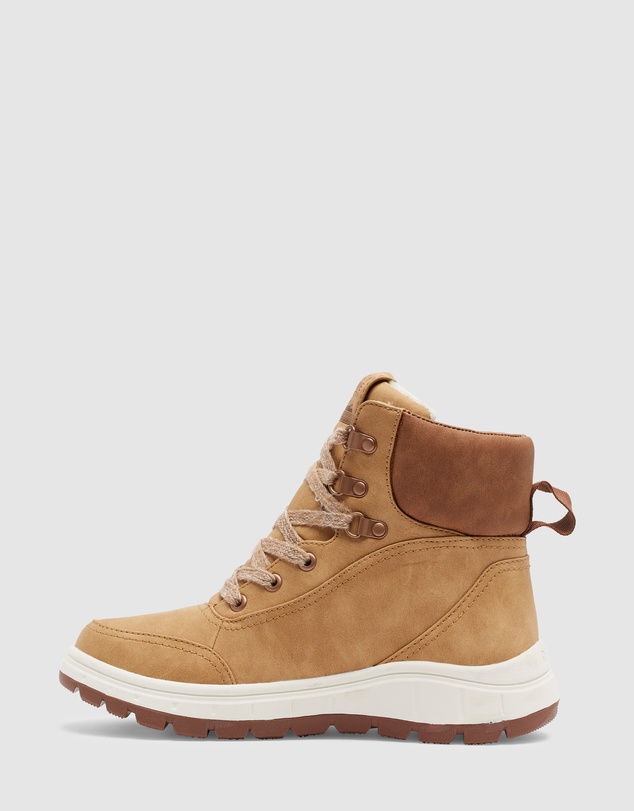 Roxy - Womens Karmel Lace-Up Boots
