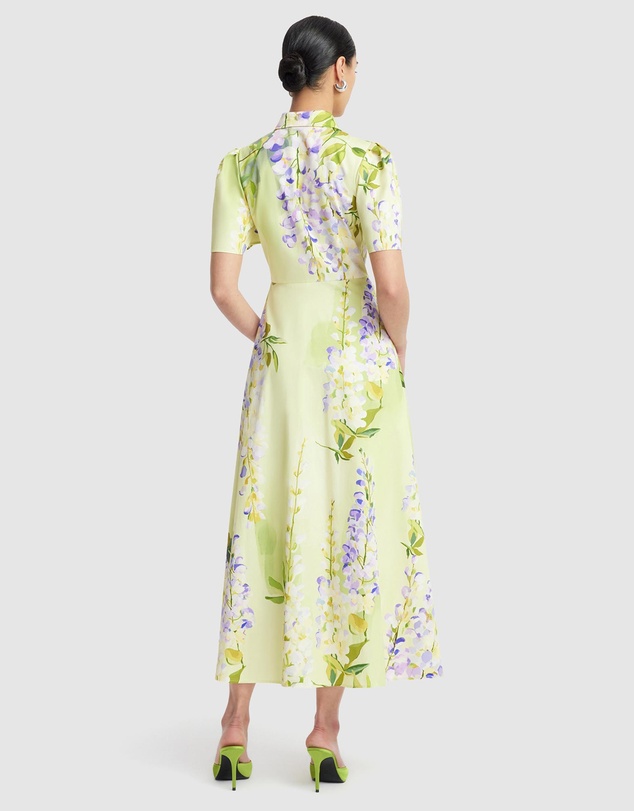 LEO LIN - Bianca Short Sleeve Midi Dress