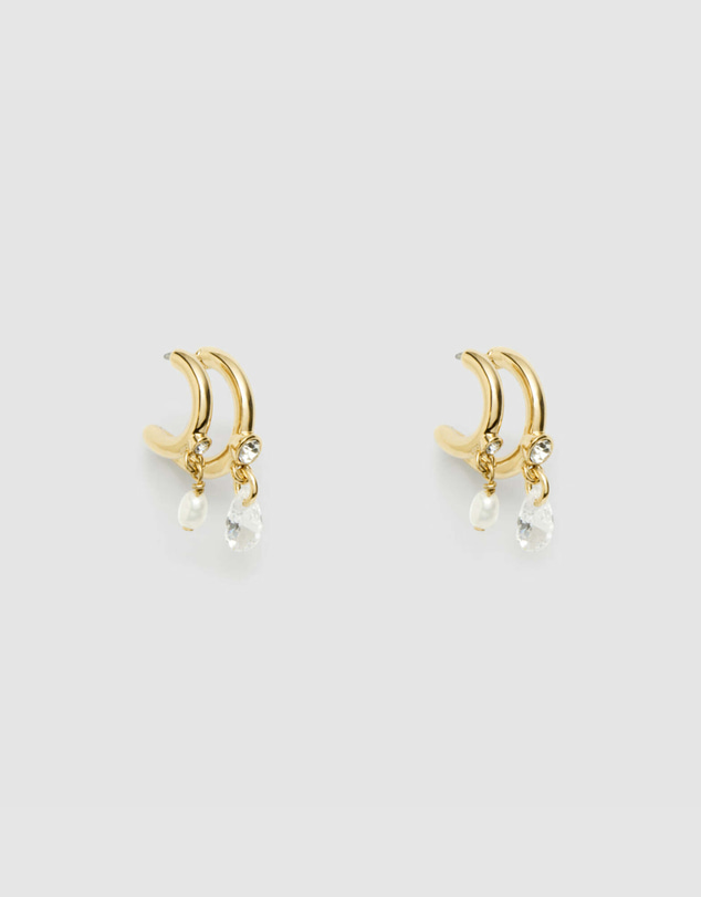 MIMCO - Emerge Double Hoop Earrings