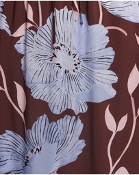 Petal & Pup - Angie Top - Blue Poppies